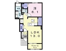 ラ・メゾン・リアンジュ Ⅱの間取り画像