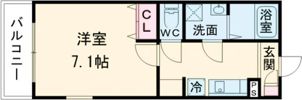 ジーメゾン御殿山の間取り画像