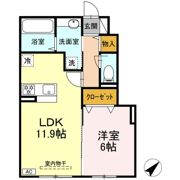 トリシア佐竹町の間取り画像