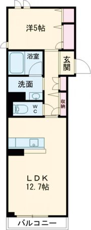 fonte霞の間取り画像