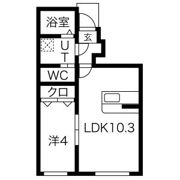 Crest尼沼C棟の間取り画像