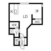エアフォルク行啓通の間取り画像