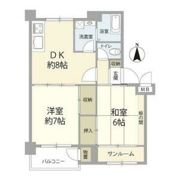 産業住宅協会三鷹第7アパートの間取り画像