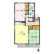 Kファミーユ A棟の間取り画像