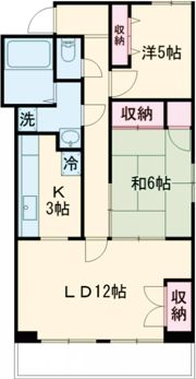ガーデンヒルズ津田の間取り画像