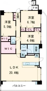 ヴェルディ古市駅前の間取り画像