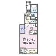 ホーリープレイス唐津 Ⅱの間取り画像