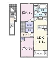 ロイヤル 信濃 Aの間取り画像