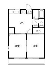 ハイムのぞみの間取り画像