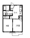 ハイツ童夢の間取り画像