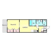 ジーメゾン八王子狭間カサレアの間取り画像