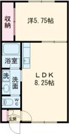 ピュアパレス昭和の間取り画像