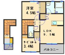 プルミエールAの間取り画像