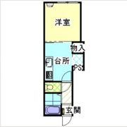 パレス深堀の間取り画像