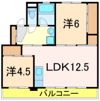 スカイクレスト与板Ⅰの間取り画像