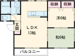 コーポ・アンビション Aの間取り画像