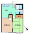 ファミーユふじAの間取り画像