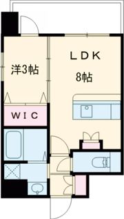 ルークス穴生の間取り画像
