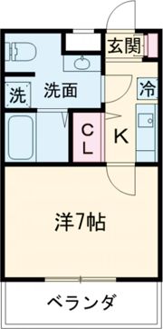 CREA児玉の間取り画像