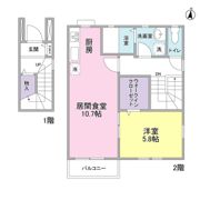 K’Sフラットの間取り画像