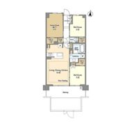 ドゥーエ町屋の間取り画像