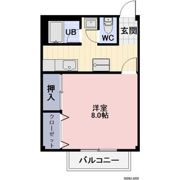 Surplus One 大空の間取り画像