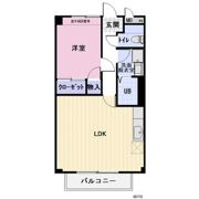 サンパーティークブランの間取り画像