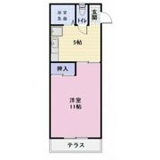エブリワン西棟の間取り画像