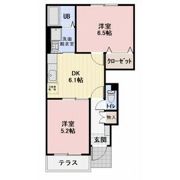 ブリエUnの間取り画像
