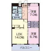 リンピア愛野の間取り画像