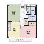 SurplusリーベⅠの間取り画像
