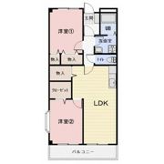 Limpia幸ハイツAの間取り画像