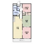 シントクマンションの間取り画像