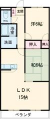 キャッスルグランデの間取り画像