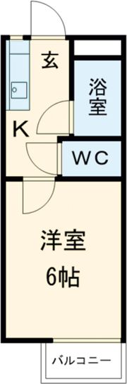 奥田アパートメントIIの間取り画像