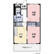 ハイツユーパートⅢの間取り画像