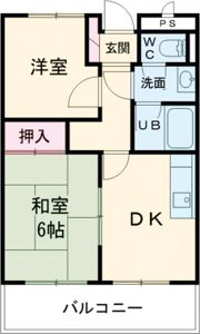 サンヒルズの間取り画像