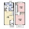 ストークホームⅡA棟の間取り画像