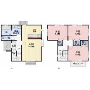 今村様戸建賃貸住宅の間取り画像
