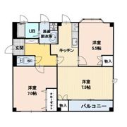 パルメゾントモエの間取り画像