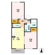 サンライズ馬橋の間取り画像