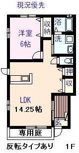 プランドール Aの間取り画像