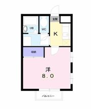 シェーン城東の間取り画像
