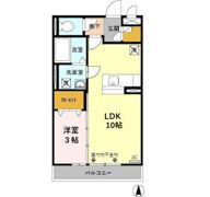 リビングタウン戸水の間取り画像