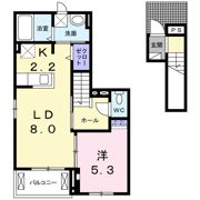 ローズ グランツの間取り画像