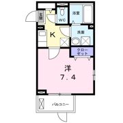 エラーブル港南の間取り画像