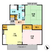 ハイツルミエール Aの間取り画像