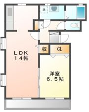ラピタブレッサの間取り画像