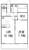 クロスレンジJの間取り画像