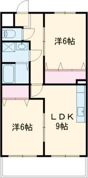 エザンス豊田の間取り画像